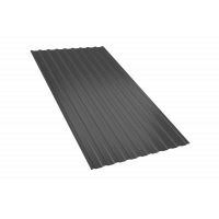 Профлист  С20 (0.4мм) RAL 7024 —  мокрый асфальт 1100x2500 (шт.)