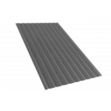 Профлист  С10 (0.4мм) RAL 7024 —  мокрый асфальт 1100x2000 (шт.)